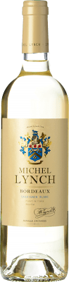 10,95 € Бесплатная доставка | Белое вино Famille J.M. Cazes Michel Lynch Blanc A.O.C. Bordeaux Бордо Франция Sauvignon White бутылка 75 cl