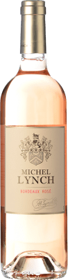 10,95 € 免费送货 | 玫瑰酒 Famille J.M. Cazes Michel Lynch 年轻的 A.O.C. Bordeaux Rosé 波尔多 法国 Cabernet Sauvignon, Cabernet Franc 瓶子 75 cl