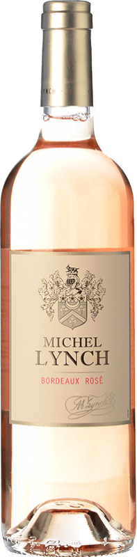 10,95 € 免费送货 | 玫瑰酒 Famille J.M. Cazes Michel Lynch 年轻的 A.O.C. Bordeaux Rosé 波尔多 法国 Cabernet Sauvignon, Cabernet Franc 瓶子 75 cl