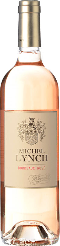 11,95 € 免费送货 | 桃红葡萄酒 Famille J.M. Cazes Michel Lynch Rosé — 桃红葡萄酒 年轻的 A.O.C. Bordeaux 波尔多 法国 Cabernet Sauvignon — 赤霞珠, Cabernet Franc — 品丽珠 瓶装 75 cl