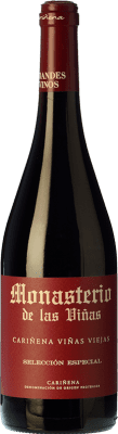 16,95 € Envío gratis | Vino Tinto Grandes Vinos Monasterio de las Viñas Old Vines — VV Viñas Viejas D.O. Cariñena Aragón España Cariñena 75 cl