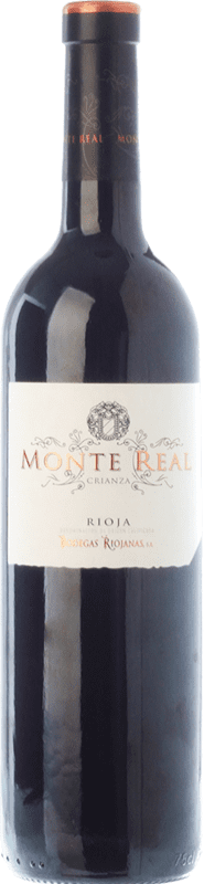26,95 € Free Shipping | Red wine Bodegas Riojanas Monte Real Aged D.O.Ca. Rioja The Rioja Spain Tempranillo Magnum Bottle 1,5 L