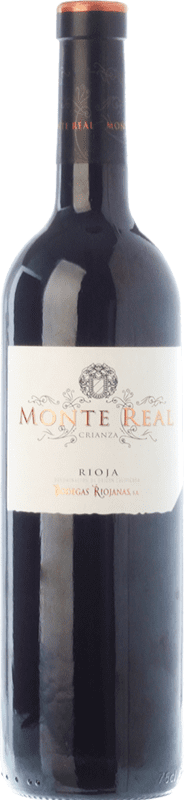 25,95 € Бесплатная доставка | Красное вино Bodegas Riojanas Monte Real Crianza — Крианса D.O.Ca. Rioja Ла-Риоха Испания Tempranillo — Темпранильо Бутылка Магнум 1,5 L