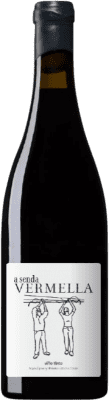 22,95 € 免费送货 | 红酒 Nanclares A Senda Vermella 西班牙 Mencía, Caíño Black 瓶子 75 cl