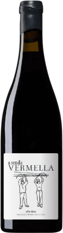 25,95 € Free Shipping | Red wine Nanclares A Senda Vermella Spain Mencía, Caíño Black Bottle 75 cl