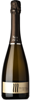 9,95 € 送料無料 | 白スパークリングワイン Naonis La Delizia Brut D.O.C. Prosecco ベネト イタリア Glera ボトル 75 cl
