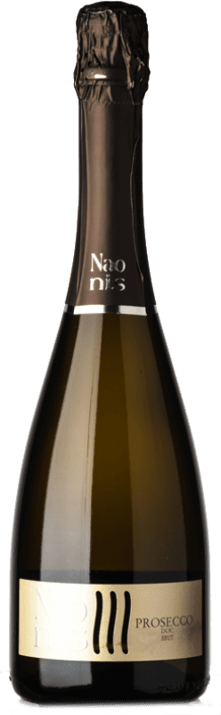 9,95 € Spedizione Gratuita | Spumante bianco Naonis La Delizia Brut D.O.C. Prosecco Veneto Italia Glera Bottiglia 75 cl