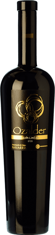 15,95 € Free Shipping | Red wine Ozalder Edición Limitada D.O. Navarra Navarre Spain Tempranillo, Syrah Bottle 75 cl