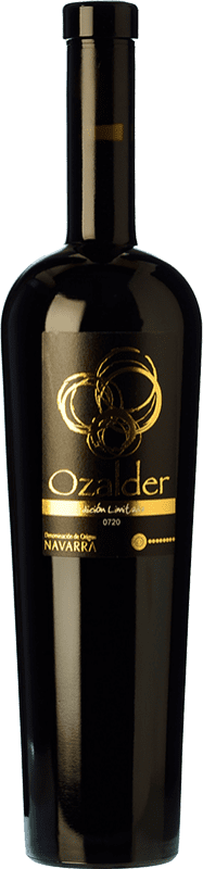 15,95 € Kostenloser Versand | Rotwein Ozalder Edición Limitada D.O. Navarra Navarra Spanien Tempranillo, Syrah Flasche 75 cl