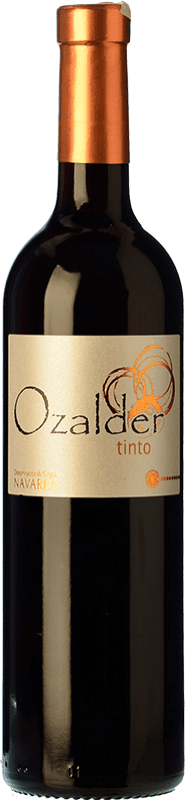 5,95 € Kostenloser Versand | Rotwein Ozalder D.O. Navarra Navarra Spanien Tempranillo, Syrah Flasche 75 cl