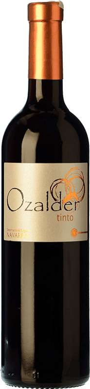 4,95 € Envoi gratuit | Vin rouge Ozalder D.O. Navarra Navarre Espagne Tempranillo, Syrah Bouteille 75 cl