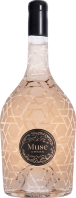 329,95 € 送料無料 | ロゼワイン Château Miraval Muse A.O.C. Côtes de Provence プロヴァンス フランス Garnacha — グルナッシュ, Rolle — ロレ マグナムボトル 1,5 L