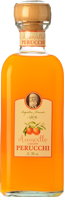 24,95 € Envío gratis | Licores Perucchi 1876 Liquore Arancello España Botella 1 L