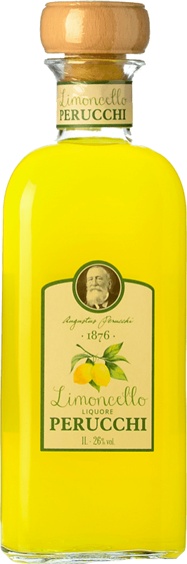 18,95 € Envio grátis | Licores Perucchi 1876 Liquore Limoncello Espanha Garrafa 1 L