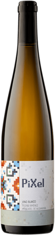 12,95 € Free Shipping | White wine Bentomiz PiXel D.O. Sierras de Málaga Andalusia Spain Muscat of Alexandria, Pedro Ximénez Bottle 75 cl