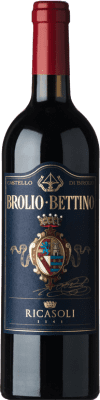 22,95 € Kostenloser Versand | Rotwein Barone Ricasoli Brolio Bettino D.O.C.G. Chianti Classico Toskana Italien Sangiovese, Abrusco Flasche 75 cl
