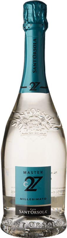 7,95 € Бесплатная доставка | Белое игристое Sant'Orsola Cuvée Extradry Master C27 Экстра сухой D.O.C. Prosecco Венето Италия Garganega, Glera бутылка 75 cl