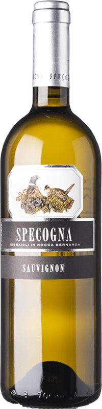 17,95 € Spedizione Gratuita | Vino bianco Specogna D.O.C. Colli Orientali del Friuli Friuli-Venezia Giulia Italia Sauvignon Bottiglia 75 cl