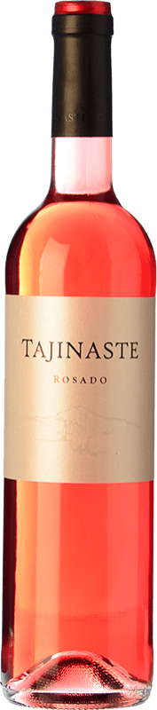 23,95 € 免费送货 | 玫瑰酒 Tajinaste Rosado 年轻的 D.O. Valle de la Orotava 加那利群岛 西班牙 Listán Black 瓶子 75 cl