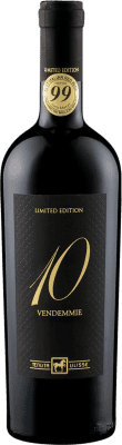 31,95 € Spedizione Gratuita | Vino rosso Tenuta Ulisse 10 Vendemmie Limited Edition Rosso Italia Montepulciano Bottiglia 75 cl