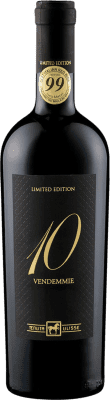 29,95 € Free Shipping | Red wine Tenuta Ulisse 10 Vendemmie Limited Edition Rosso Italy Montepulciano Bottle 75 cl