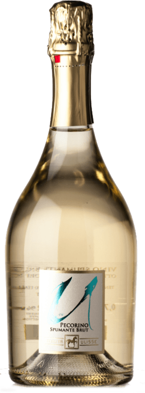 19,95 € Бесплатная доставка | Белое игристое Tenuta Ulisse брют Италия Pecorino бутылка 75 cl