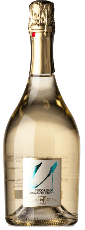 16,95 € Envoi gratuit | Vin Mousseux Blanc Tenuta Ulisse Brut Italie Pecorino Bouteille 75 cl