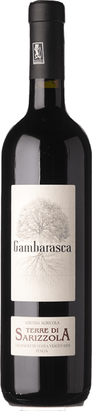 15,95 € Бесплатная доставка | Красное вино Terre di Sarizzola Rosso Gambarasca D.O.C. Colli Tortonesi Пьемонте Италия бутылка 75 cl