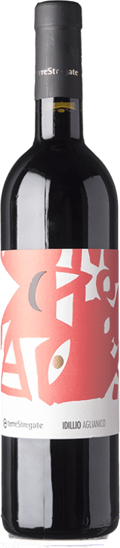9,95 € Kostenloser Versand | Rotwein Terre Stregate Idillio I.G.T. Beneventano Kampanien Italien Aglianico Flasche 75 cl