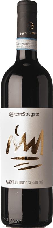 15,95 € Free Shipping | Red Wine Terre Stregate Manent D.O.C. Sannio Campania Italy Aglianico 75 cl