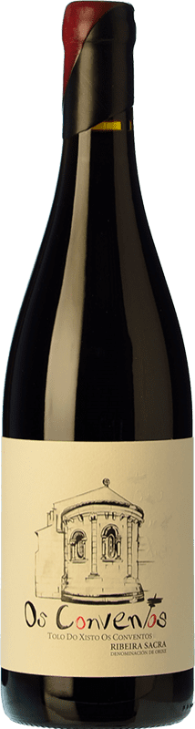 39,95 € Free Shipping | Red wine Coca i Fitó Tolo do Xisto Os Conventos D.O. Ribeira Sacra Galicia Spain Mencía Bottle 75 cl