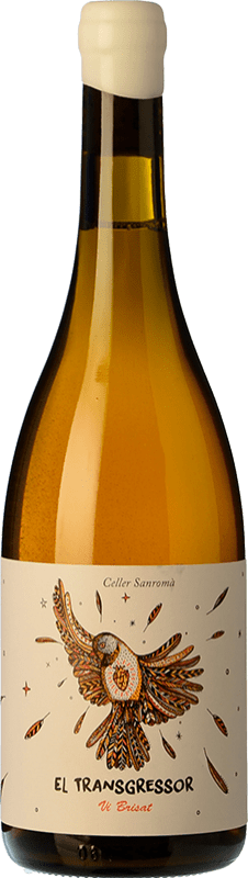 19,95 € Free Shipping | White wine Sanromà Transgressor D.O. Tarragona Catalonia Spain Grenache White Bottle 75 cl