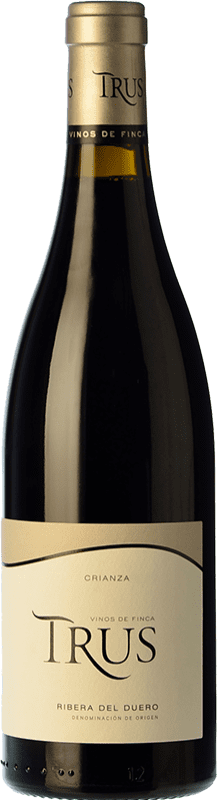 36,95 € Spedizione Gratuita | Vino rosso Trus Crianza D.O. Ribera del Duero Castilla y León Spagna Tempranillo Bottiglia Magnum 1,5 L