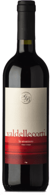 18,95 € Kostenloser Versand | Rotwein Val delle Corti Lo Straniero Italien Merlot, Sangiovese Flasche 75 cl