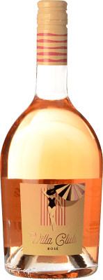 4,95 € Kostenloser Versand | Rosé-Wein Villa Dria Villa Club Rosé Jung I.G.P. Vin de Pays Côtes de Gascogne Frankreich Cabernet Franc Flasche 75 cl