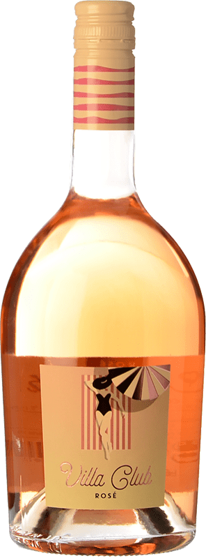 4,95 € Kostenloser Versand | Roséwein Villa Dria Villa Club Rosé Jung I.G.P. Vin de Pays Côtes de Gascogne Frankreich Cabernet Franc Flasche 75 cl