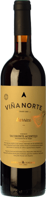 13,95 € Spedizione Gratuita | Vino rosso Insulares Tenerife Viña Norte Barrica D.O. Tacoronte-Acentejo Isole Canarie Spagna Listán Nero, Negramoll Bottiglia 75 cl
