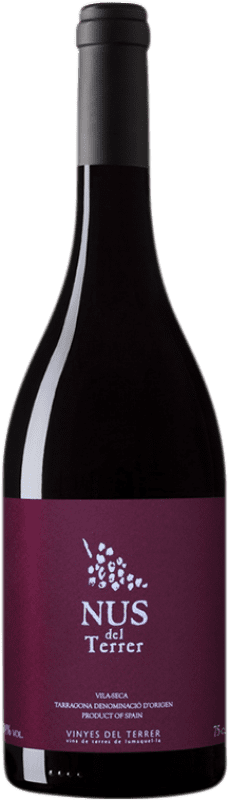 59,95 € Spedizione Gratuita | Vino Rosso Vinyes del Terrer Nus del Terrer Crianza — Invecchiato in Botte D.O. Tarragona Catalogna Spagna Garnacha — Grenache, Cabernet Sauvignon Bottiglia Magnum 1,5 L