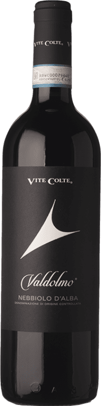 12,95 € Free Shipping | Red wine Vite Colte Valdolmo D.O.C. Nebbiolo d'Alba Piemonte Italy Nebbiolo Bottle 75 cl