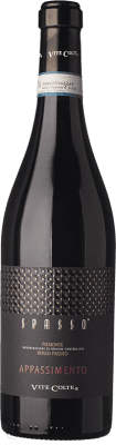 14,95 € Бесплатная доставка | Красное вино Vite Colte Rosso Passito Spasso D.O.C. Piedmont Пьемонте Италия Barbera бутылка 75 cl