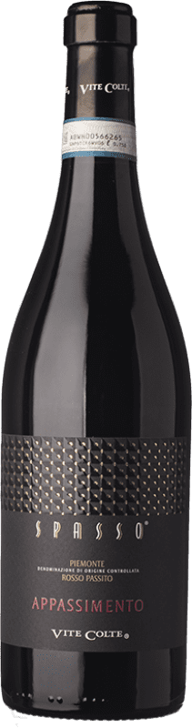 17,95 € Spedizione Gratuita | Vino Rosso Vite Colte Passito Spasso D.O.C. Piedmont Piemonte Italia Barbera Bottiglia 75 cl