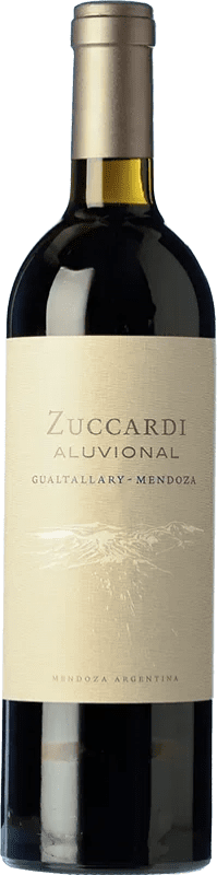 118,95 € Envio grátis | Vinho tinto Zuccardi Aluvional I.G. Gualtallary Mendoza Argentina Malbec Garrafa 75 cl
