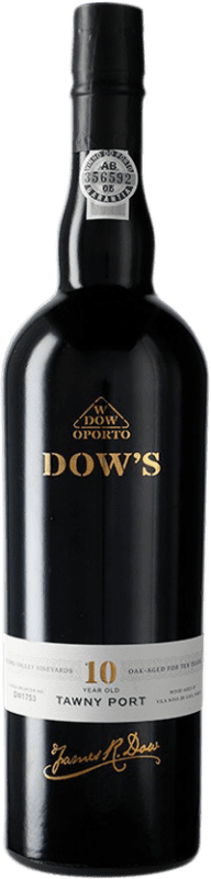 34,95 € Envío gratis | Vino tinto Dow's Port Tawny I.G. Porto Oporto Portugal Touriga Franca, Touriga Nacional, Tinta Roriz 10 Años Botella 75 cl