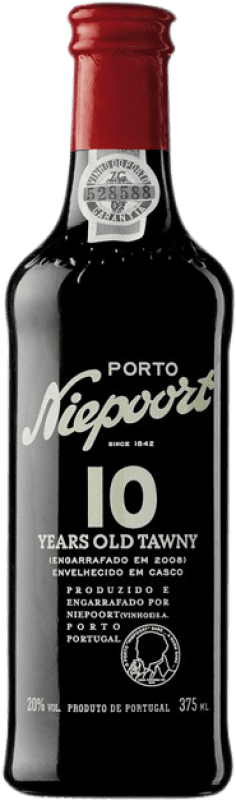 27,95 € 送料無料 | 赤ワイン Niepoort Tawny I.G. Porto ポルト ポルトガル Touriga Franca, Touriga Nacional, Tinta Roriz 10 年 ハーフボトル 37 cl