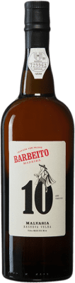 49,95 € Kostenloser Versand | Verstärkter Wein Barbeito Velha Reserve I.G. Madeira Madeira Portugal Malvasía 10 Jahre Flasche 75 cl