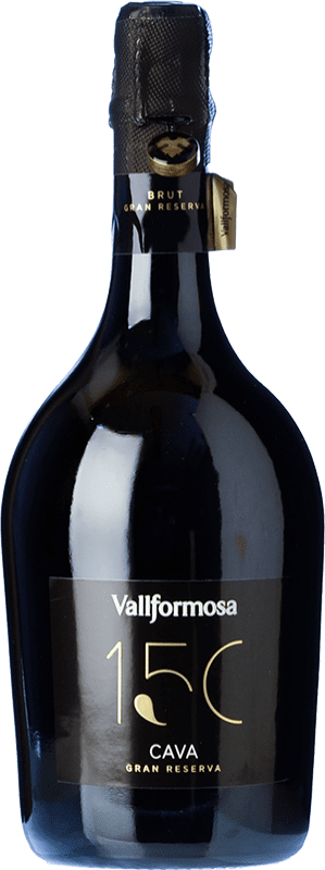 39,95 € Envoi gratuit | Blanc mousseux Vallformosa 150 Brut Grande Réserve D.O. Cava Espagne Pinot Noir Bouteille 75 cl