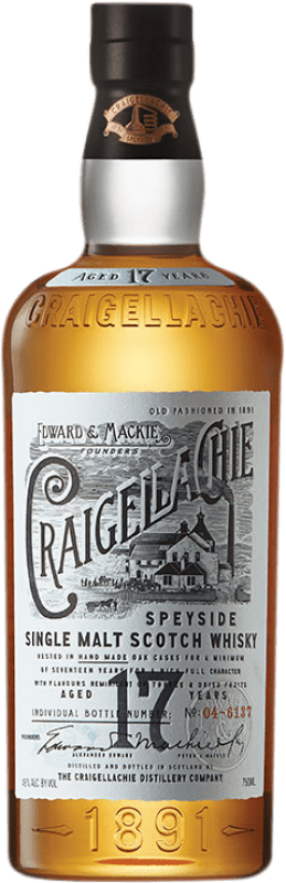 129,95 € Spedizione Gratuita | Whisky Single Malt Craigellachie Malt Scozia Regno Unito 17 Anni Bottiglia 70 cl