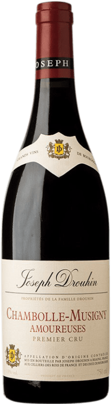592,95 € 免费送货 | 红酒 Joseph Drouhin 1er Cru Amoureuses A.O.C. Chambolle-Musigny 勃艮第 法国 Pinot Black 瓶子 75 cl