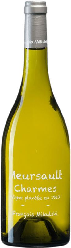 209,95 € Envio grátis | Vinho branco François Mikulski Premier Cru Charmes Vieilles Vignes de 1913 A.O.C. Meursault Borgonha França Chardonnay Garrafa 75 cl