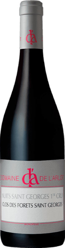 186,95 € Envío gratis | Vino tinto Domaine de l'Arlot Premier Cru Clos des Forêts A.O.C. Nuits-Saint-Georges Borgoña Francia Botella 75 cl